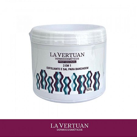 2 em 1 - Sal e Esfoliante para Bandagem 500g