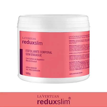 Esfoliante Corporal Sem Enxague ReduxSlim 500g