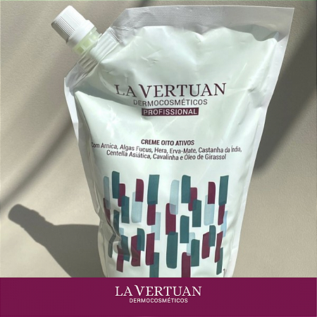 Refil Creme para Massagem Oito Ativos 1kg