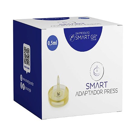 Smart Adaptador 0,5ml Descartável para Caneta Pressurizada