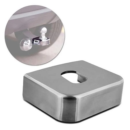 Capa para Engate 85 mm Universal em ABS Cromado