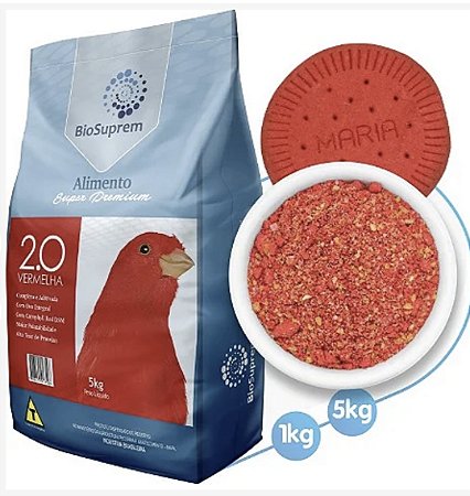 Ração BioSuprem 2.0 Vermelha
