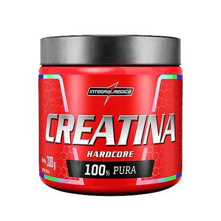 Creatina 100% Pura 300g Hardcore