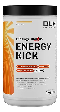 Energy Kick Pote 1000g Sabor Laranja Dux Nutrition