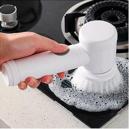 Escova Elétrica Multifuncional 3 em 1 para Louça