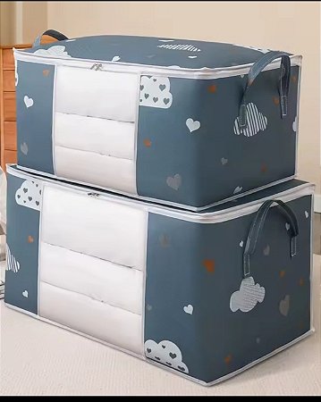 Saco Organiz. Roupa Grande Capacidade com Alça