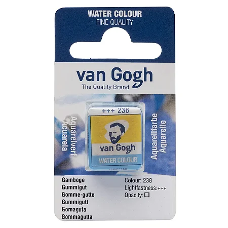 Aquarela Van Gogh Pastilha 238 Gamboge