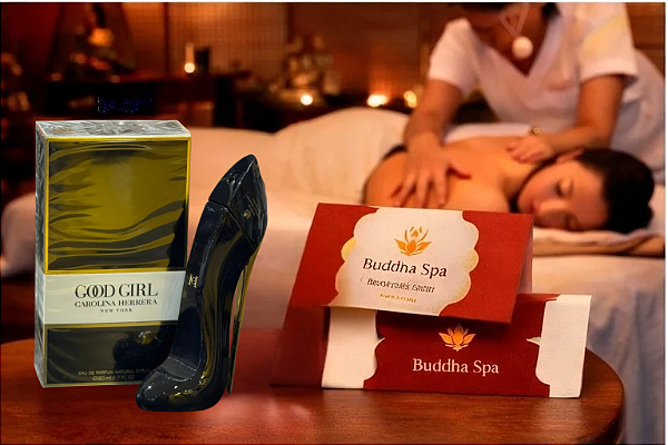 Combo Sublime: Sua Fragrância Favorita + 30 Minutos de Relaxamento no Budda Spa