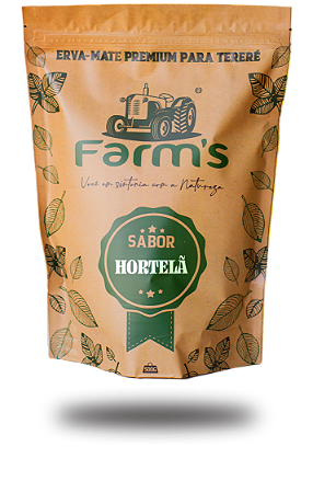Erva-mate Premium Farm's - Hortelã