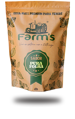 Erva-mate Premium Farm's - Pura folha