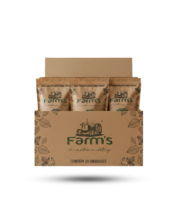 Pack com 20 pacotes de Farm's 20x500g