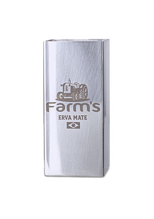 Copo Tereré Inox 270ml quadrado