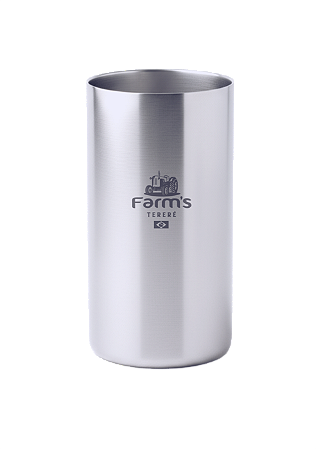 Copo Tereré Inox 300ml Redondo