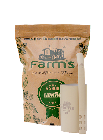 Combo Farm's Limão + Kit inox Premium
