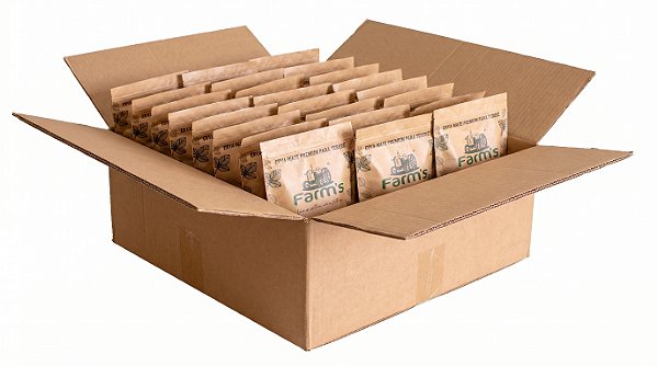 CX com 20 pacotes de Farm's 500g