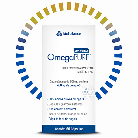 Biobalance Omegapure 500mg 60 Cápsulas Neutro