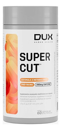 Supercut Pote 60 Cápsulas Dux Nutrition Sabor Natural