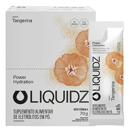 Liquidz eletrolitos Zero açucar 14 sachês 5g