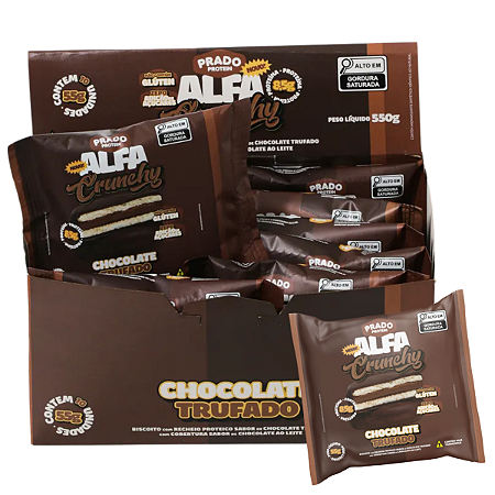 Alfajor Proteico Prado Zero Açúcar Zero Glúten DIsplay