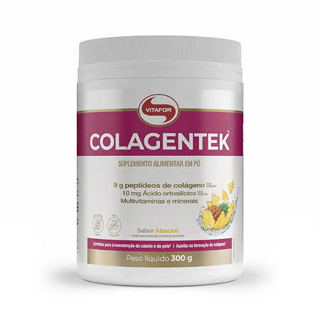 Vitafor Colagentek Colágeno Hidrolisado 300g - Sabores