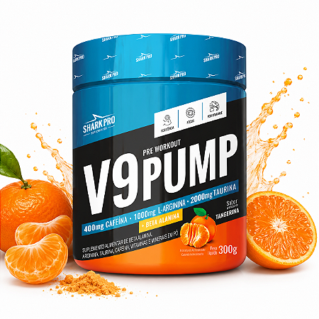 V9-Pump Shark Pro Pré Treino 300G