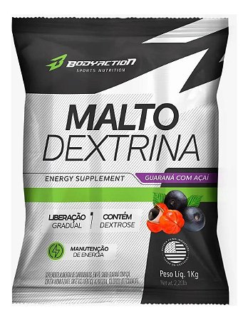 Maltodextrina 1kg - Bodyaction