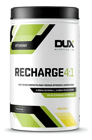 Suplemento Pós Treino - Recharge 4:1 - 1kg - Dux Nutrition Sabor Abacaxi