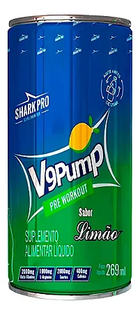 V9 Pump Drink 269ml Cada - Shark Pro