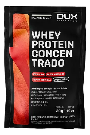 Whey Protein Concentrado Dux sachê 30G