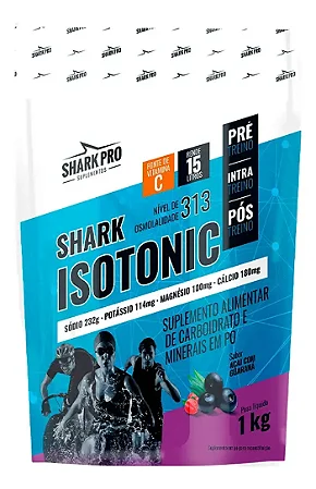 Isotônico Shark Pro 1kg Repositor Eletrólitos Energia