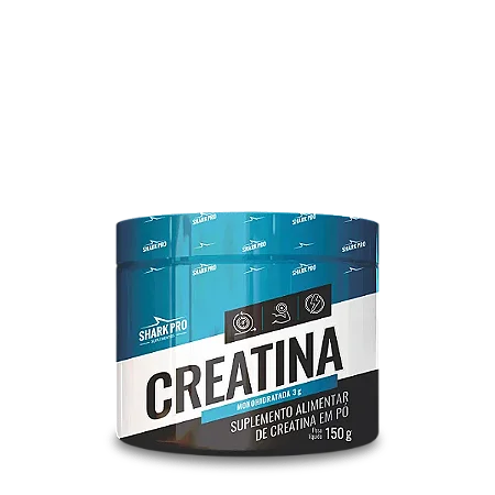 Shark Pro Creatina MonoHidratada 150g Sabor Natural