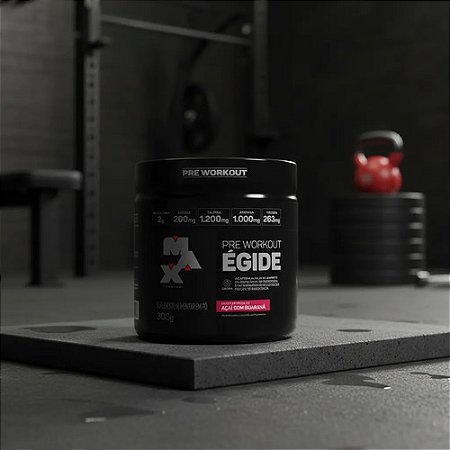 MAX TITANIUM ÉGIDE PRÉ-TREINO 300G AÇAÍ COM GUARANÁ