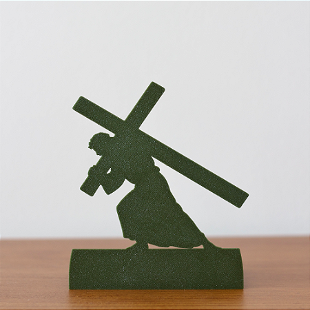 Castiçal Cristo Servo - fixo