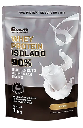 Whey Protein Isolado 1Kg