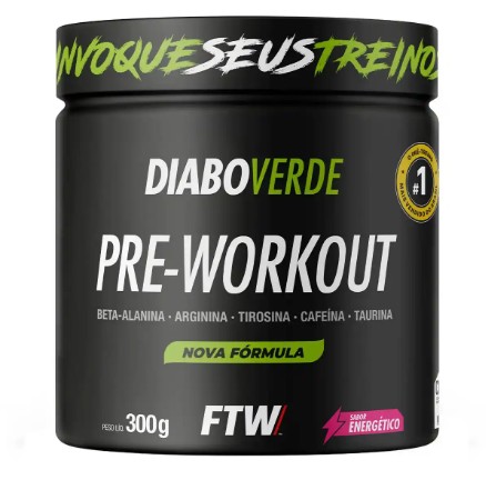 Suplemento pré Treino Diabo Verde