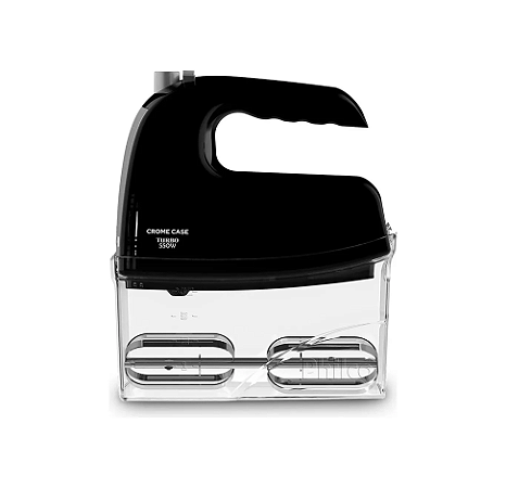 Batedeira Portátil Pbt450p Crome Case 550w Preta Philco Cor Preto Frequência 60Hz