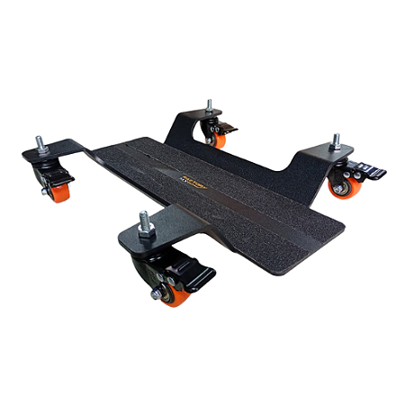 Plataforma Suporte Base Movimentação Cavalete Central Motos