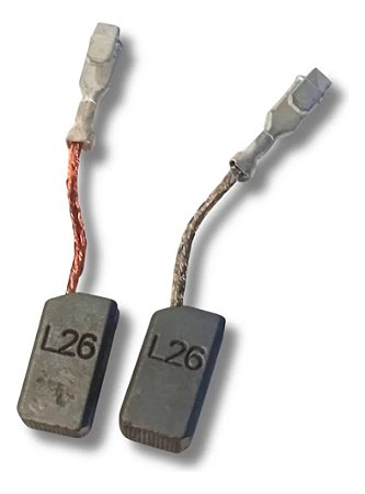 Par Escova Carvão Esmerilhadeira Bosh Gws850 - Original