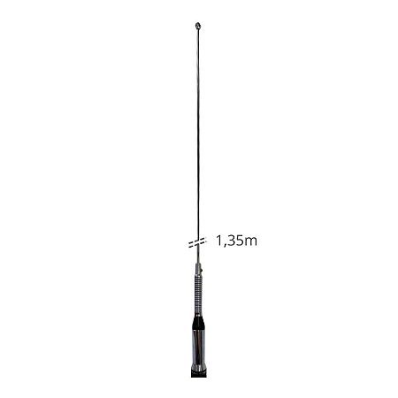 Antena Px Enfeite 1.35m c/ Mola