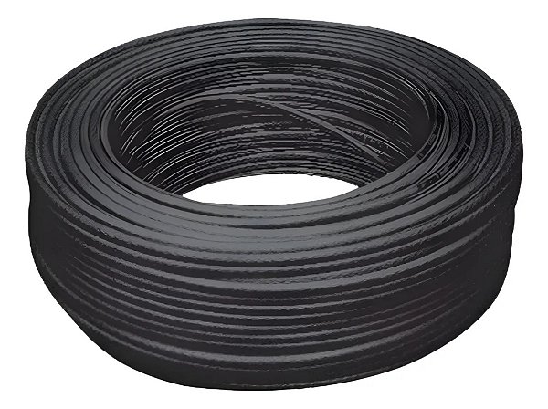 Cabo Coaxial Rg-58 Px 50 Ohms 90% Flex 100% Cobre Sn. 10m.