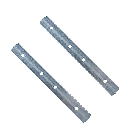 Chapa de Emenda para Madeira Reforçada 38cm Cromado