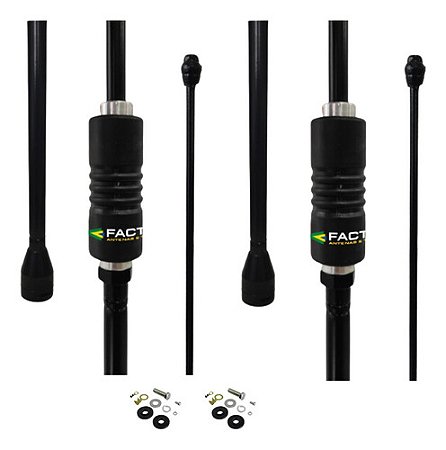 2 Antenas Px Viúva Negra Argentina Bobina Blindada Factory