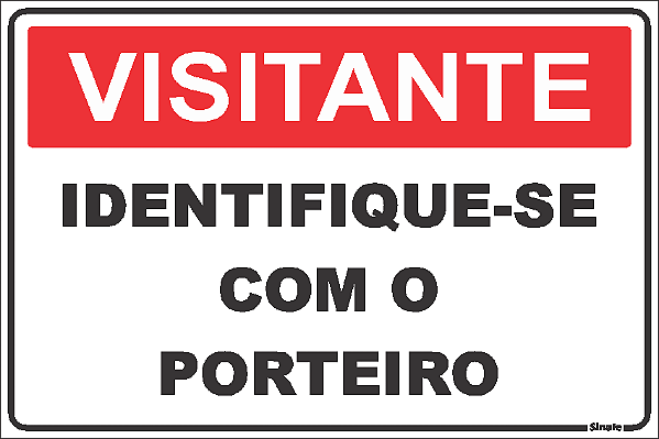 Visitante! Identifique-se com o Porteiro