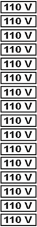 Etiqueta Adesiva 110v