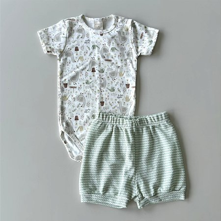 CONJUNTO PATINHO JARDINEIRO MINI & CO
