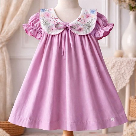 VESTIDO GOLA JARDIM