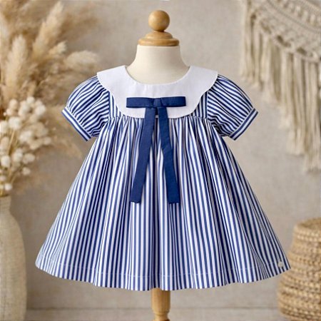 VESTIDO BONECA LISTRADO