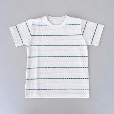 CAMISETA ALGODÃO LISTRADA