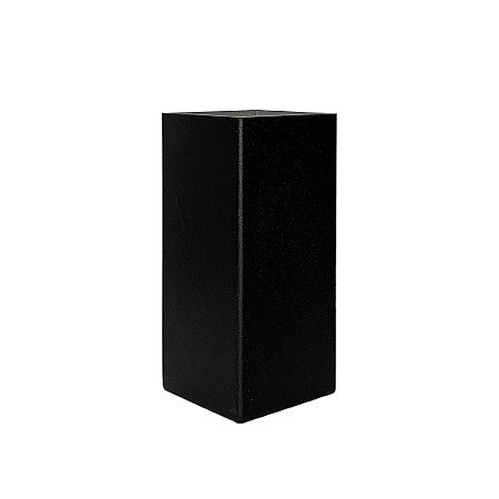 Copo de inox mod. quadrado 250ml Preto