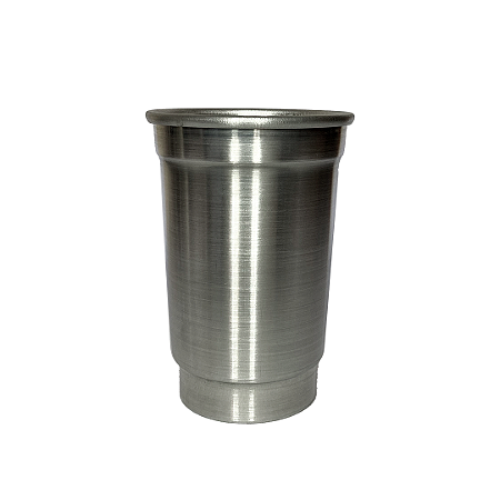 Copo alumínio 330 ml Escovado